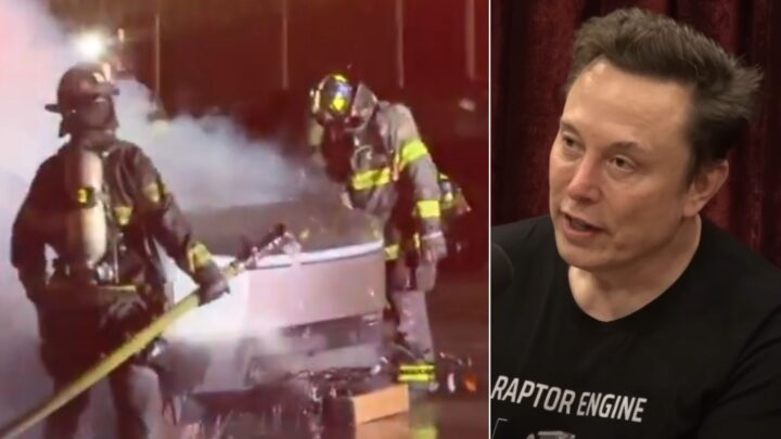 Tesla-hatere brenner biler i Seattle – inspirert av voldelige ekstremister