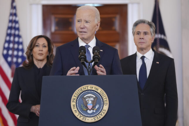Trump trekker tilbake sikkerhets&shy;klarering for Joe Biden, Kamala Harris og andre