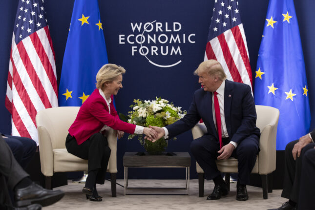 EU forsøker å redde sin økonomi ved krig og lånte penger