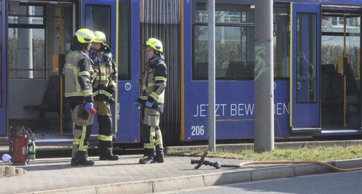 Mann tente på kvinne på trikk i Tyskland