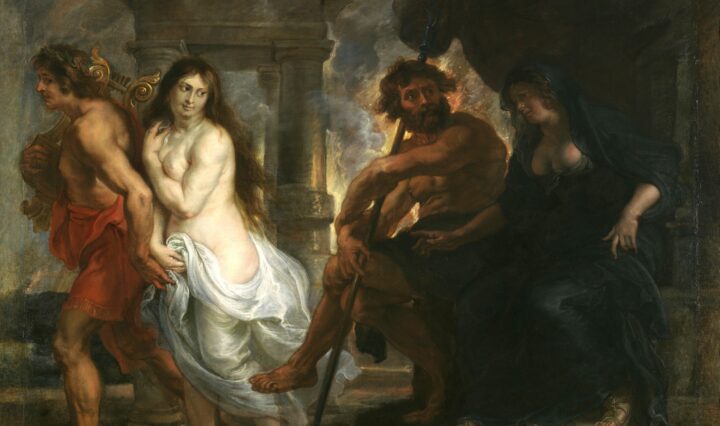 Orfeus og Eurudiki (1636-38).