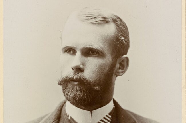 Portrett av fotografen Anders Beer Wilse (1892).
