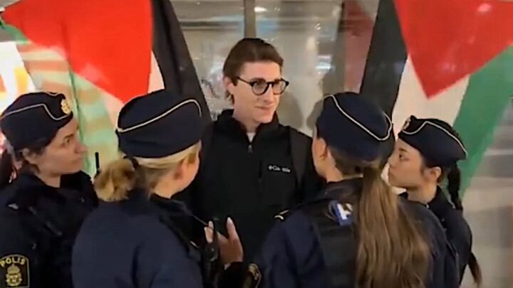 Det svenske politiets dobbeltmoral