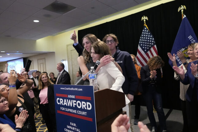 Liberal dommer vant i Wisconsin