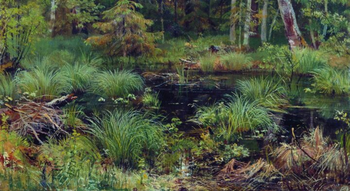 Vår i skogen (1892).