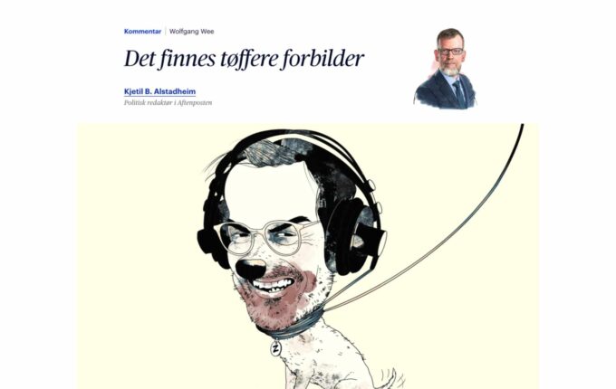 Fremstilles som Putins bikkje – med bæsj rundt snuten