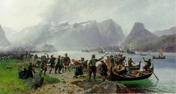 Sinclairs landing i Romsdal 1612 (1876).