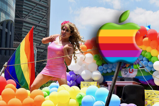 Apple bøte&shy;lagt i Russland for LHBT-propaganda