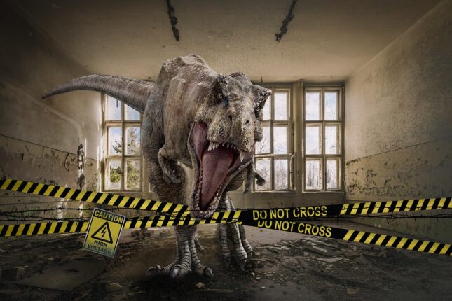 Selskaper hevder at Tyrannosaurus rex-skinn kan komme på markedet for luksusmote