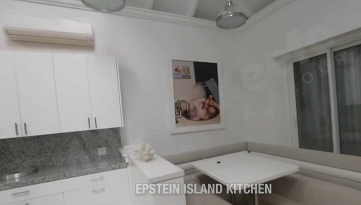 O'Keefe viser videobilder fra innsiden av Epstein Island