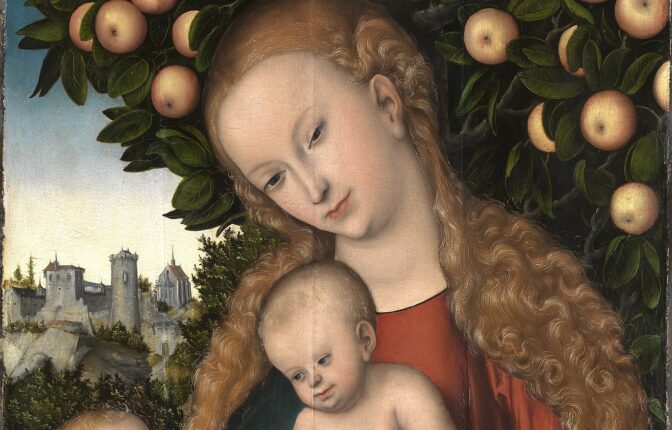 Maria med Jesusbarnet og den unge Johannes Døperen (c.1535)
