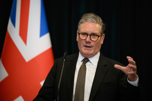 Keir Starmer åpner døren for EUs mobilitets&shy;ordning for unge
