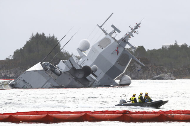 Spansk verft nekter skyld for at «Helge Ingstad» sank