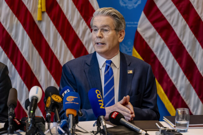 USAs finansminister: – EU har et problem som bremser handelsavtale