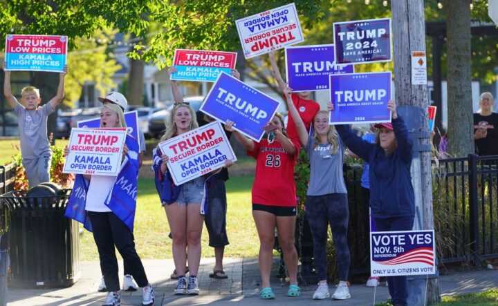 Ny menings&shy;måling: Demokrater støtter Trumps «America First»-agenda