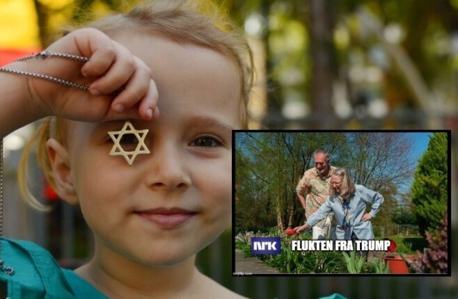 NRK fokuserer på de privilegerte som «rømmer fra Trump», mens jødenes flukt ignoreres