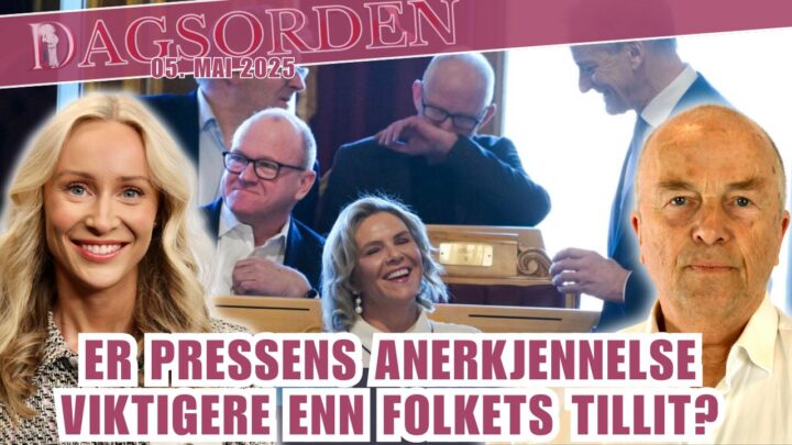 Er pressens anerkjennelse viktigere enn folkets tillit?