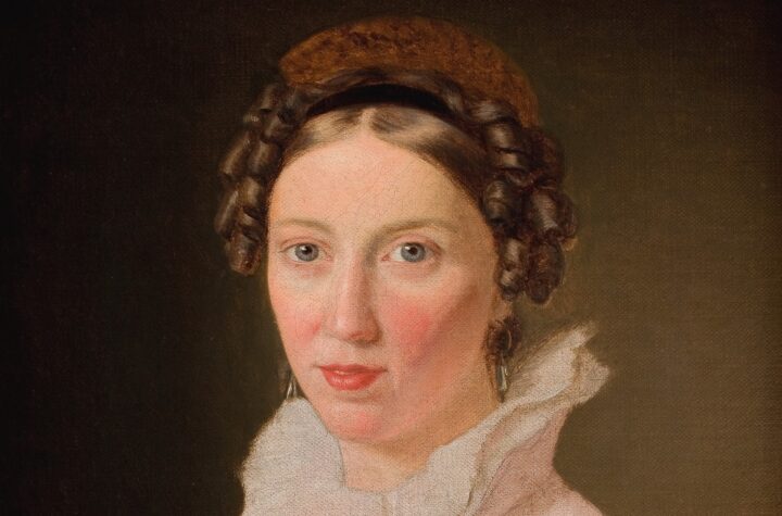 Susanne (Sanne) f. Juel, Kunstnerens tredje Hustru (1823).