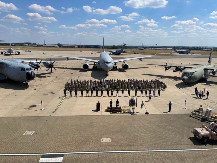 Pro-palestinske demonstranter skader RAF-fly ved Brize Norton