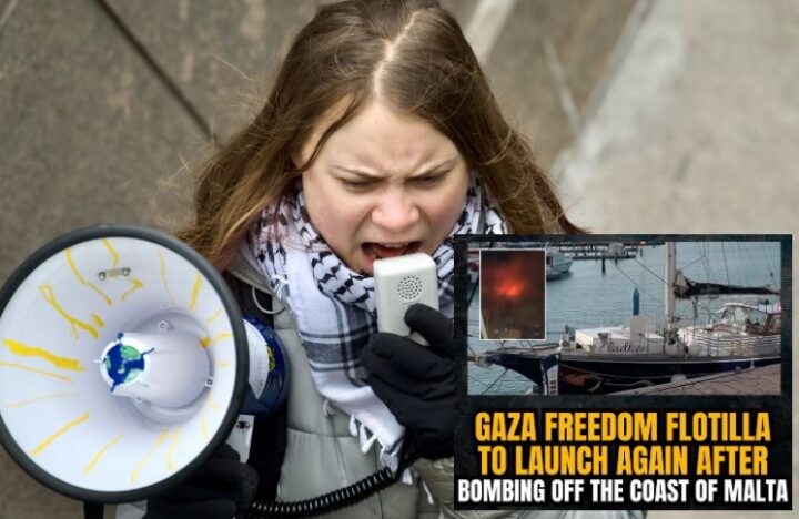 Klimaaktivist Greta Thunberg seiler til Gaza på humanitært skip