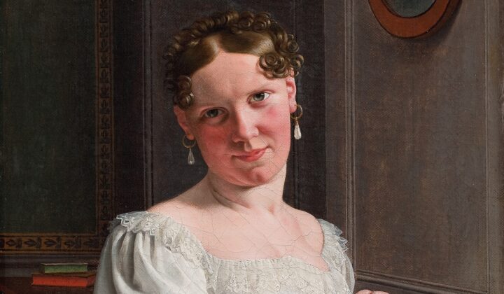 Julie Eckersberg, f. Juel, Kunstnerens anden Hustru (1817).