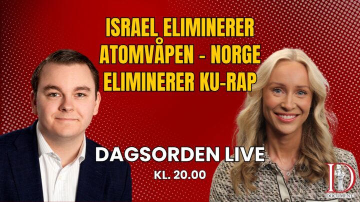 Israel eliminerer atomvåpen – Norge eliminerer ku-rap