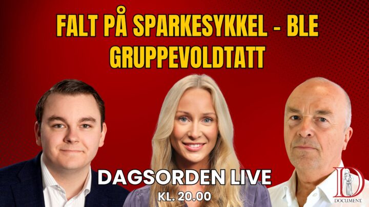 Falt på sparkesykkel – ble gjengvoldtatt