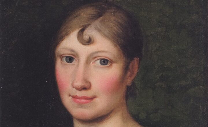 Christine Rebekka Eckersberg, f. Hyssing, Kunstnerens første Hustru (1809).