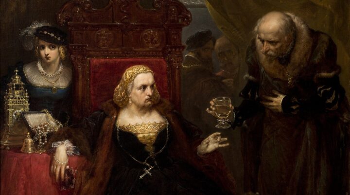 Dronning Bona forgiftes (1859)