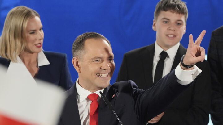 Nawrocki vant president­valget i Polen