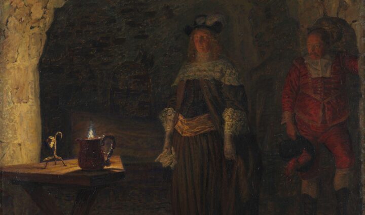 Christian IVs datter Leonora Christina settes i fengsel (1893).