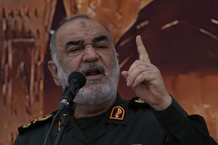 Revolusjonsgardens sjef Hossein Salami drept i israelsk angrep