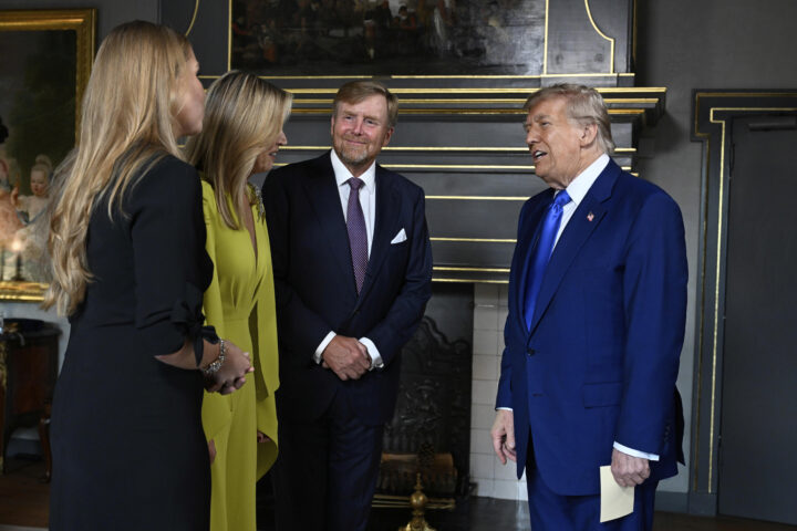 Trump dominerer Haag-møtet