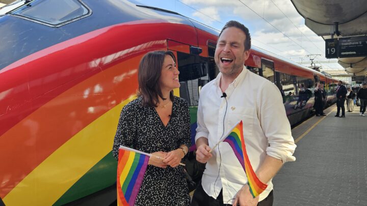 SJ Norge lanserer Pridetog