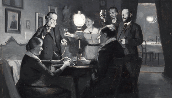 Nytaarsfejring (1892).
