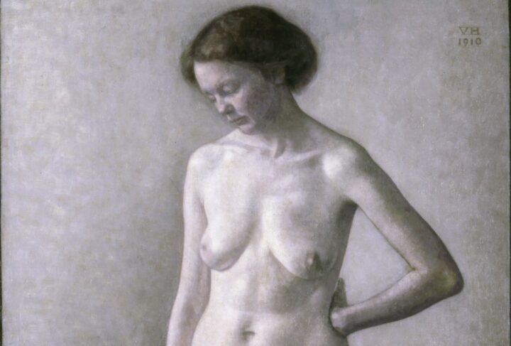 Nøgen kvindelig Model (1910).