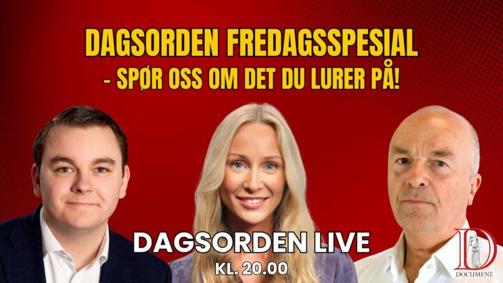 Dagsorden fredagsspesial - Spør oss om det du lurer på!