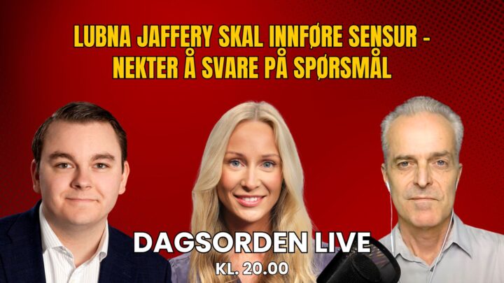Lubna Jaffery vil innføre sensur – nekter å svare på kritiske spørsmål