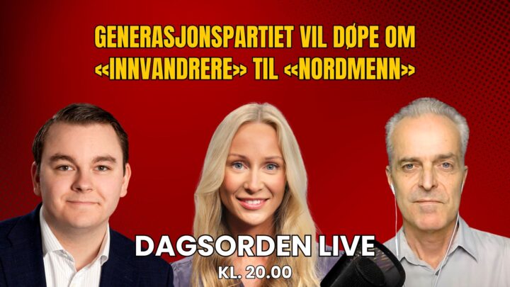 Generasjons&shy;partiet vil døpe om «inn&shy;vandrere» til «nord&shy;menn»