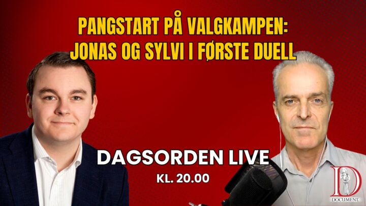 Pangstart på valgkampen: Jonas og Sylvi i første duell