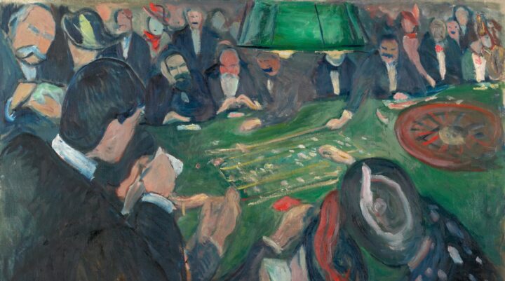 Ved roulettebordet i Monte Carlo (1892).