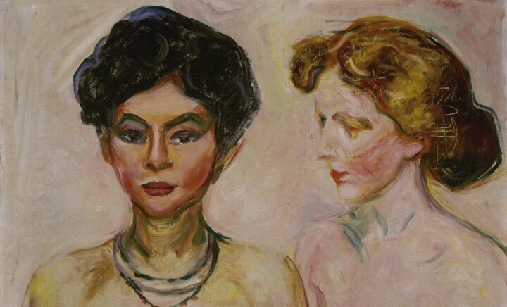 Blond og mørkhåret akt (1902-03).