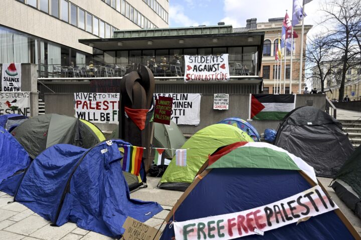 Palestine Action går løs på Nammo i Finland