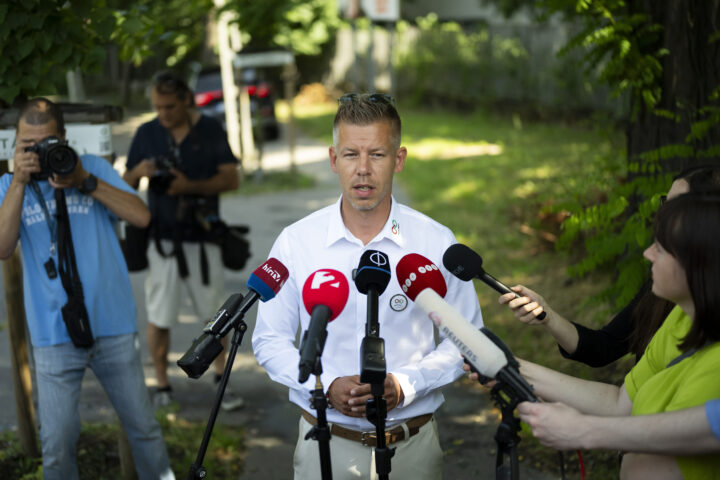 Péter Magyars ungarske parti Tisza samler litt av en gjeng