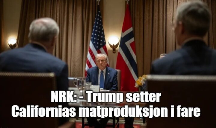 NRK gråter for USAs bønder og illegale arbeidere, men tier om Norges nådeløse utlendingslov