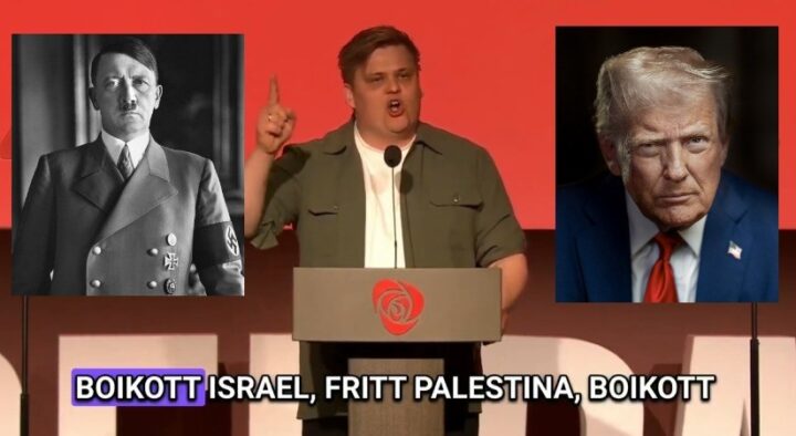 AUF-lederen advarer om Hitler Trump: Arnulf Øverlands dikt minner oss om hvem som sover