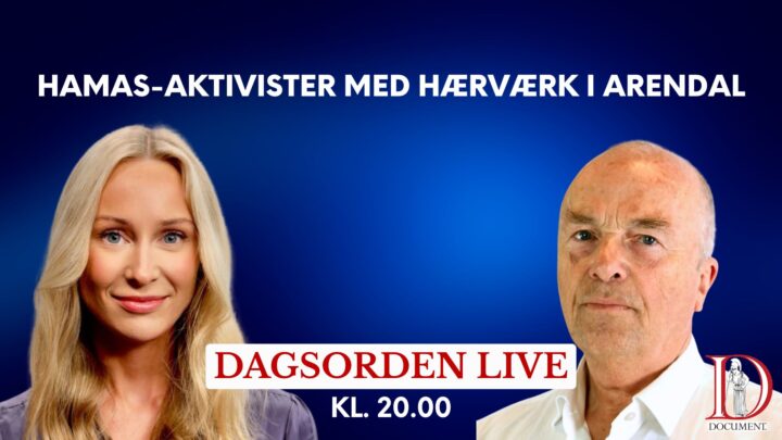 Hamas-aktivister med hærverk i Arendal