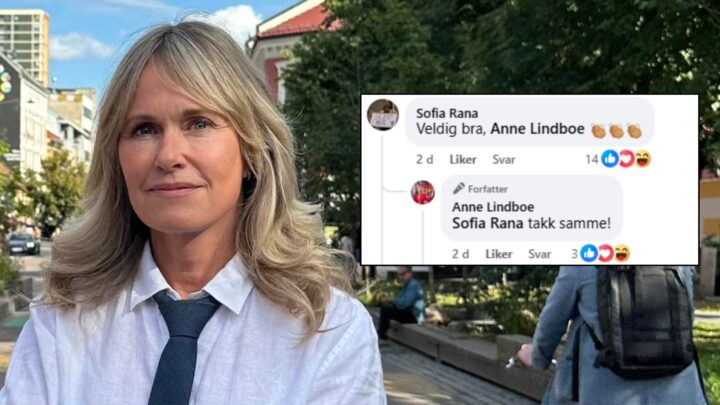 Ordfører Anne Lindboe (H) takker Antifa-aktivist Sofia Rana: – Her bor det mennesker som blir såra