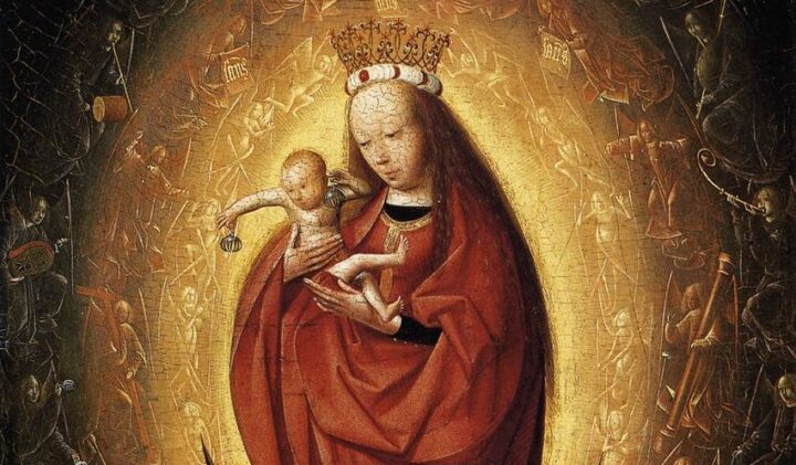 Marias forherligelse (c.1490).