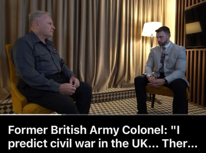 Britisk toppoffiser spår borgerkrig i løpet av få år